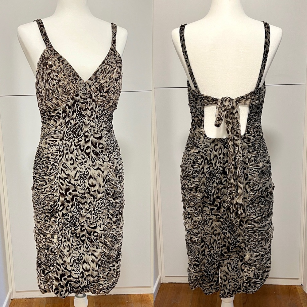 Sue Wong Nocturne silk evening dress, NWT.